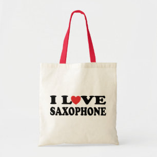 I LiebeSaxophone Tragetasche