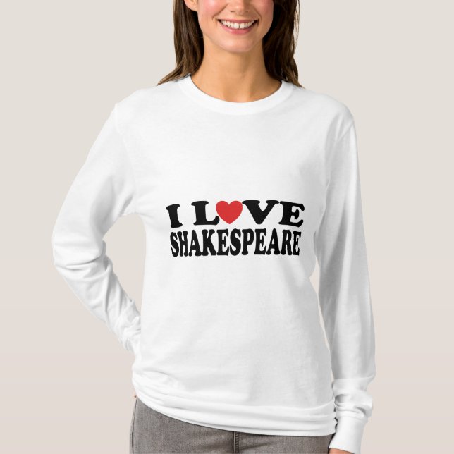I Liebeshakespeare-T - Shirt (Vorderseite)