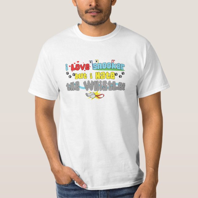I Liebesnooker-T - Shirt (Vorderseite)