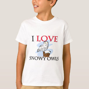 I Liebesnowy-Eulen T-Shirt