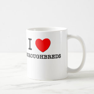 I LiebeThoroughbreds (Pferde) Kaffeetasse