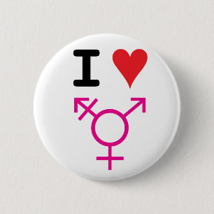 I LiebeTransgender Button