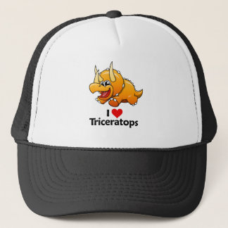 I LiebeTriceratops Truckerkappe