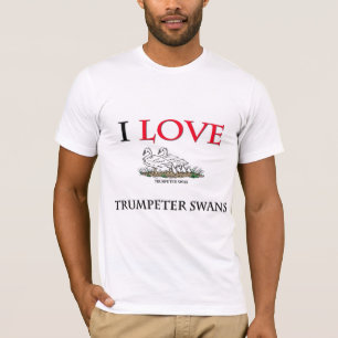I Liebetrumpeter-Schwäne T-Shirt