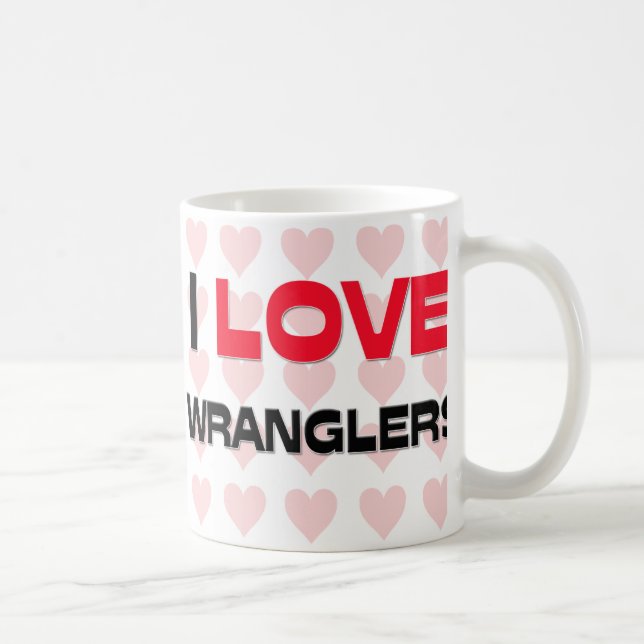 I LIEBEWRANGLERS KAFFEETASSE (Rechts)