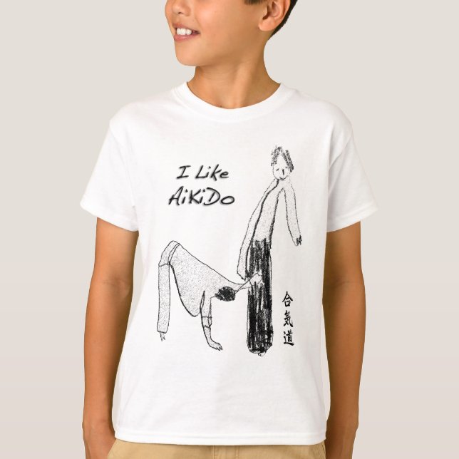 I like Aikido, Sankyo - T-Shirt (Vorderseite)