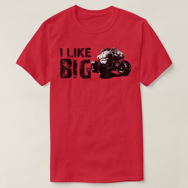 I like big trucks  T-Shirt (Design vorne)