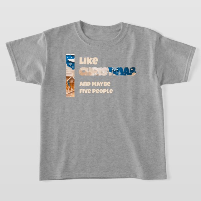 I like Christmas T-Shirt (Ablage )