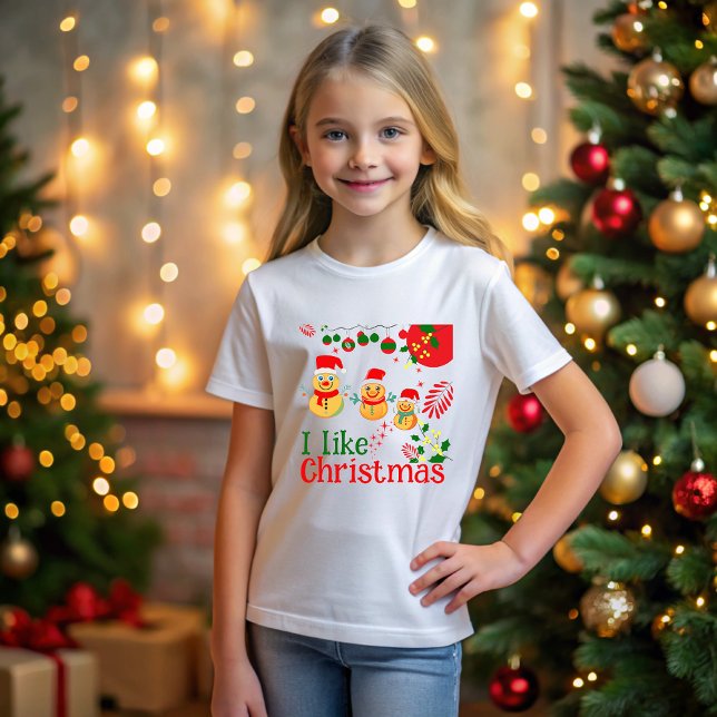 I like Christmas T-Shirt (Von Creator hochgeladen)