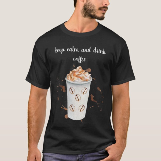 I like my cream and sugar in my coffee T-Shirt (Vorderseite)