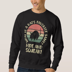 I like Rat Vintag Catching Rat Niedlich Sweatshirt