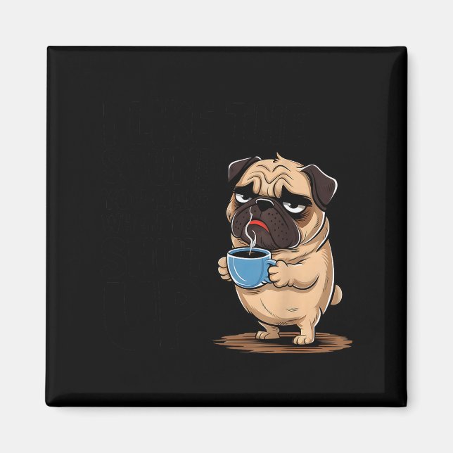 I Like The Sound You Make When You Shut Up Funny P Magnet (Vorne)