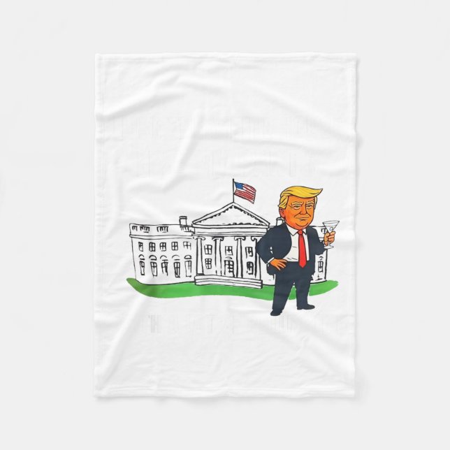 I Like The White House Like My Pants With A Lot Of Fleecedecke (Vorderseite)