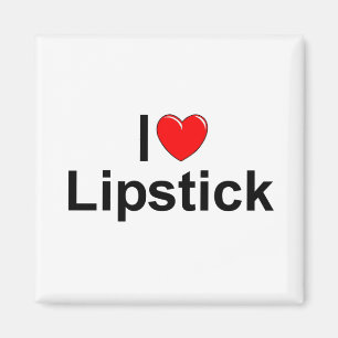 I Lippenstift der Liebe-(Herz) Magnet
