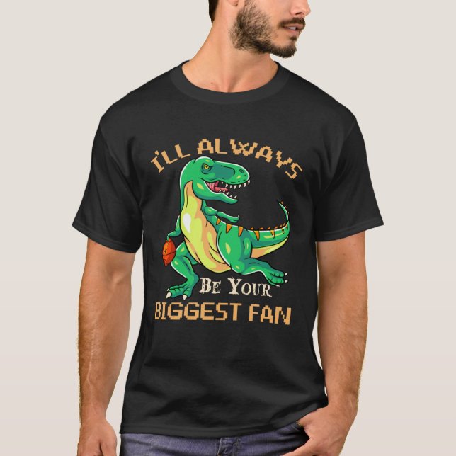 I ll Always Be Your Biggest Fan Baketball Mom Moth T-Shirt (Vorderseite)