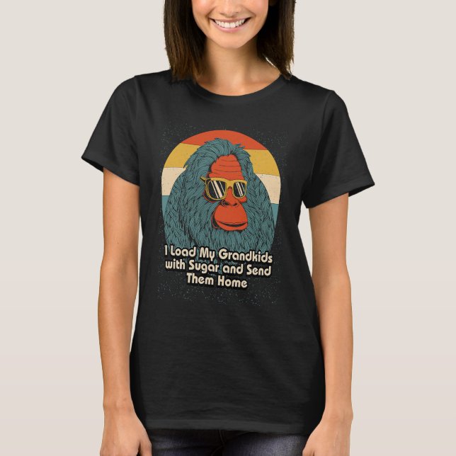 I Load Our Grandkids With Sugar Grandpa Fathers Da T-Shirt (Vorderseite)