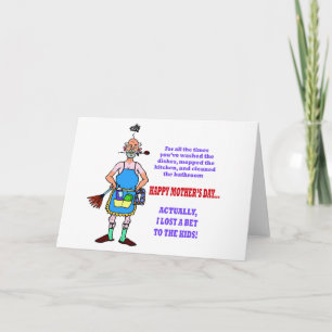 I Lost A Bet To The Kids Greetings Card Karte