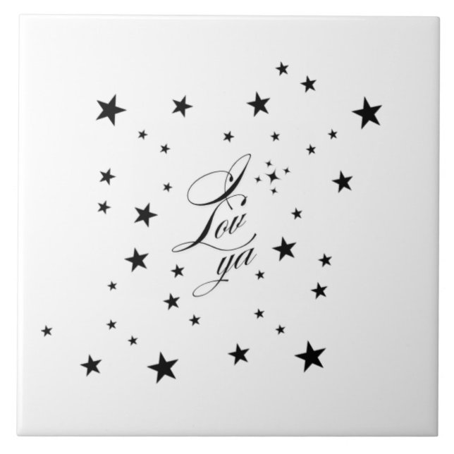 I lov ya  fliese (Vorderseite)