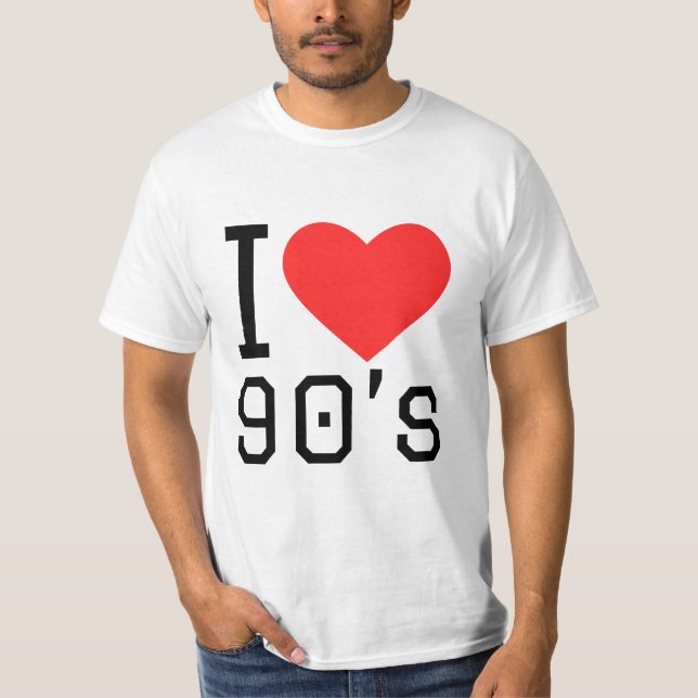 I love 90 T-Shirt (Vorderseite)
