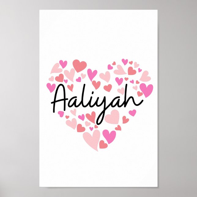 I love Aaliyah Poster (Vorne)