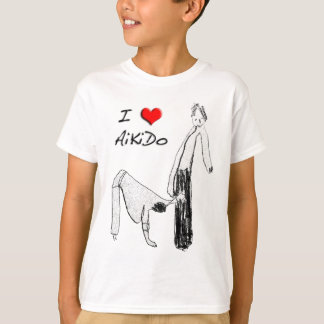 I love Aikido, Sankyo - T-Shirt