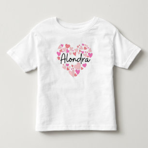 I love Alondra - hearts for Alondra Kleinkind T-shirt