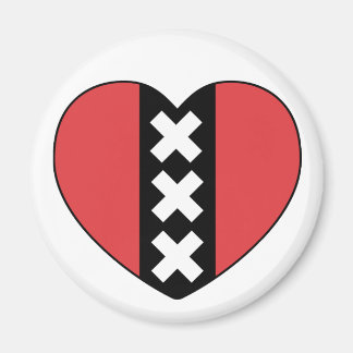 I LOVE AMSTERDAM magneet By Amsterdamned Magnet