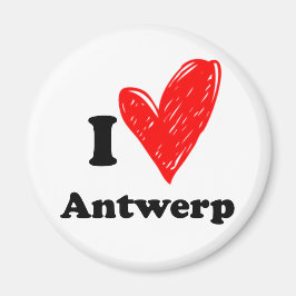 I love Antwerp Magnet