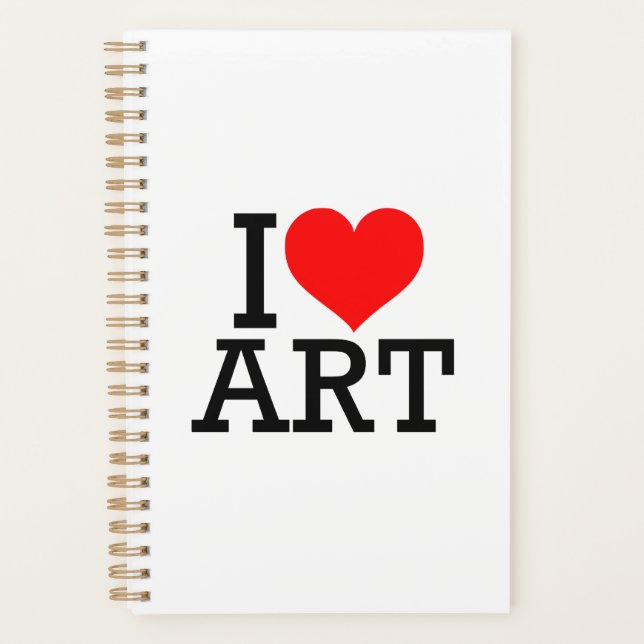 I Love Art Planner  Planer (Vorderseite)