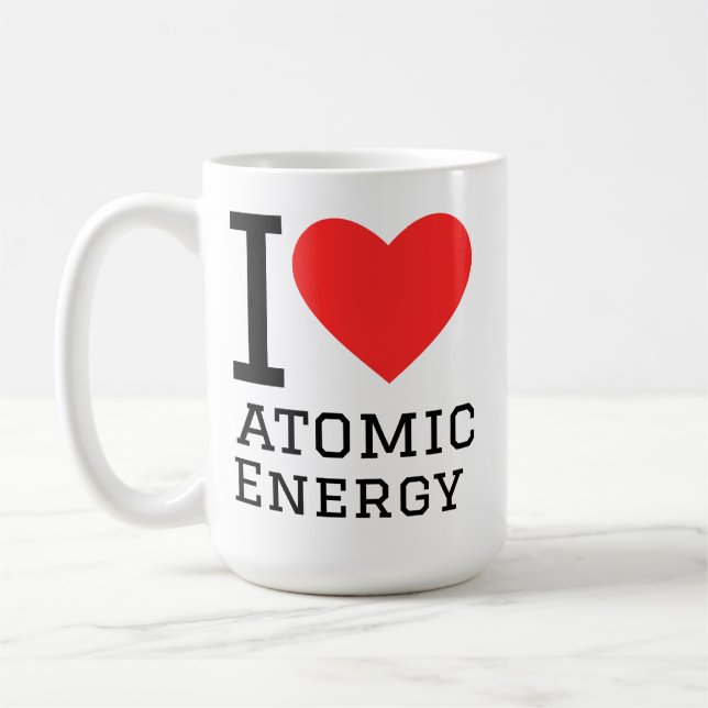 I love atomic energy  kaffeetasse (Links)