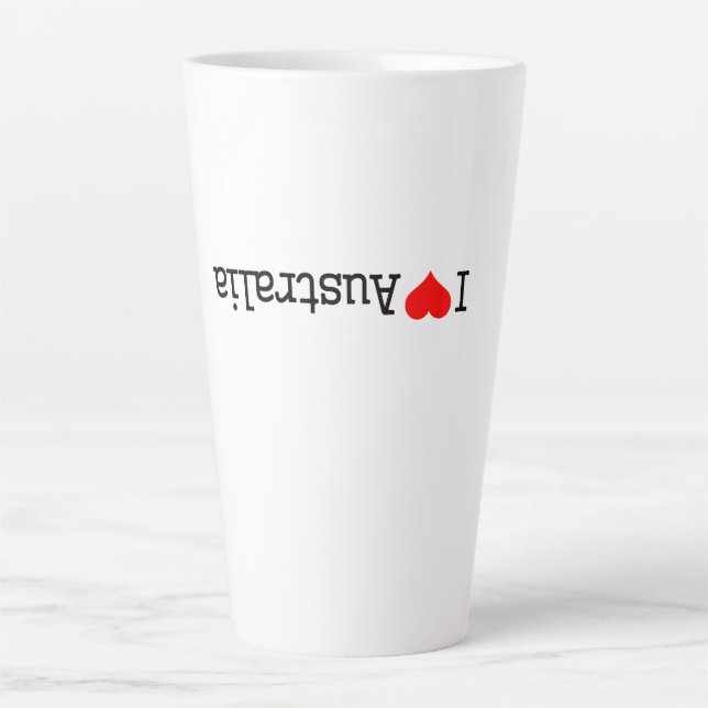 I Love Australia Milchtasse (Vorderseite)