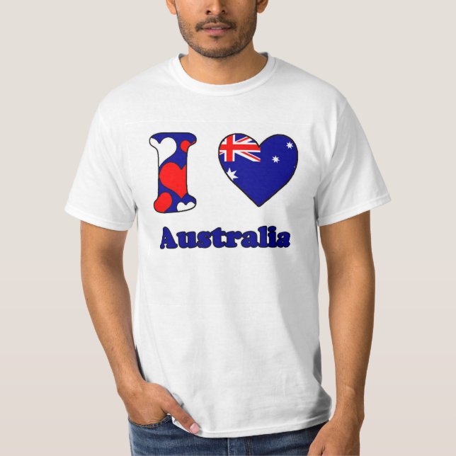 I love Australia T-Shirt (Vorderseite)