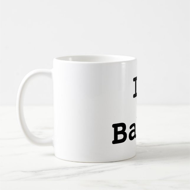 I love Bahia Kaffeetasse (Links)