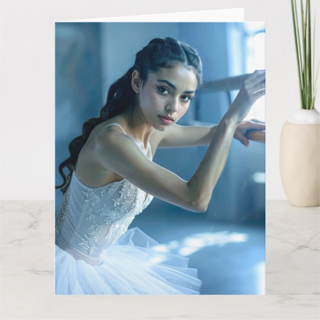 I LOVE BALLET - BALLET & DANCE KARTE (Vorderseite)