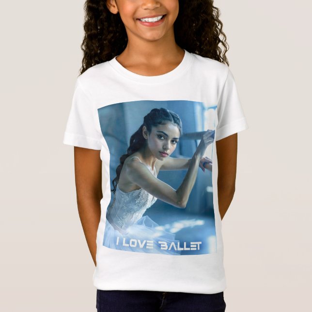 I LOVE BALLET - BALLET & DANCE T-Shirt (Vorderseite)