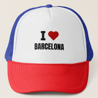 I love Barcelona - I heart Barcelona Spain Truckerkappe