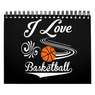 I Love basketball Calendar Kalender