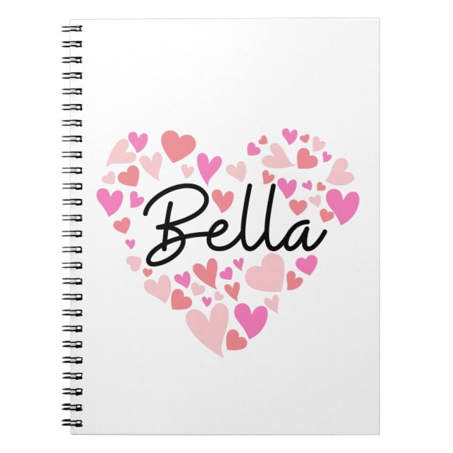I love Bella Notizblock (Vorderseite)