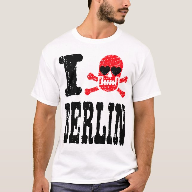 I LOVE BERLIN T-Shirt (Vorderseite)