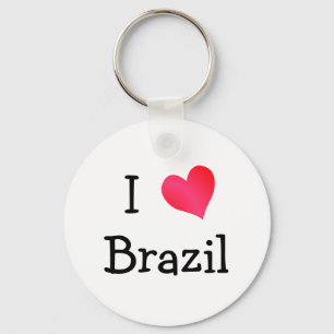 I Love Brazil Schlüsselanhänger