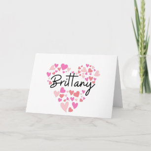 I love Brittany - hearts for Brittany