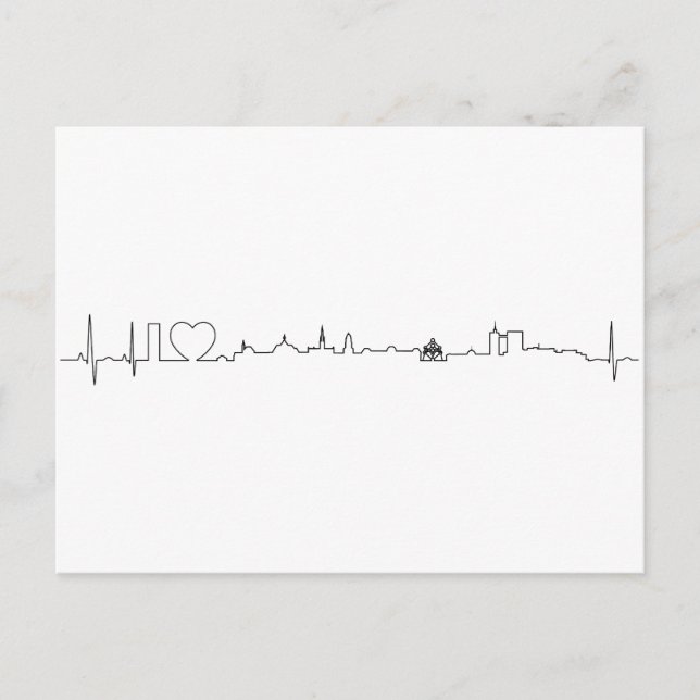 I love Brussels Postkarte (Vorderseite)