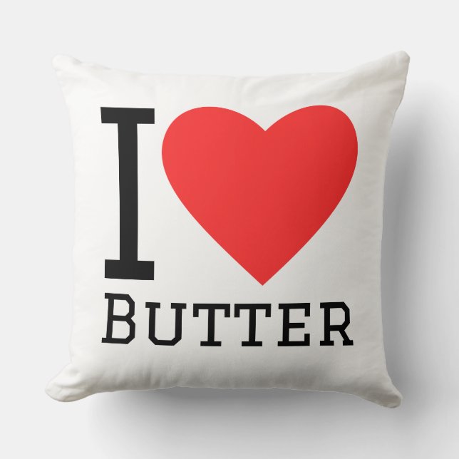 I love butter kissen (Vorderseite)