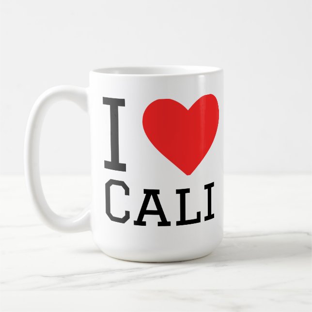 I love cali kaffeetasse (Links)