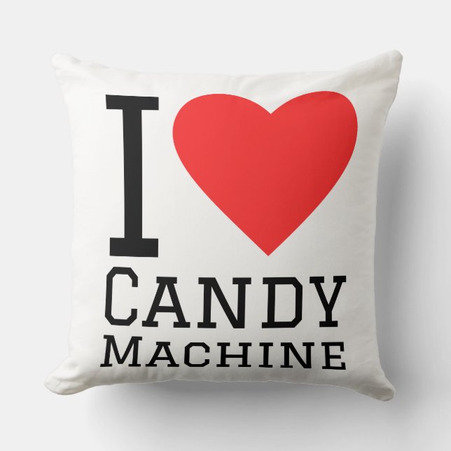 I love candy machine kissen (Vorderseite)