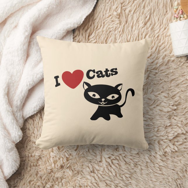 I love cats kissen (Decke)