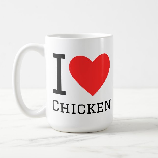 I love chicken kaffeetasse (Links)