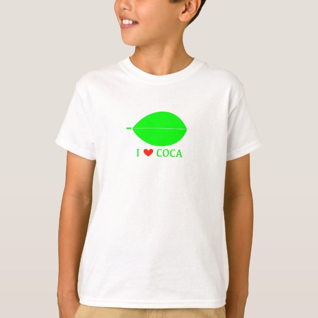 I LOVE COCA T-shirtrs kIds youth gift mens 子供服　ギフト T-Shirt (Vorderseite)