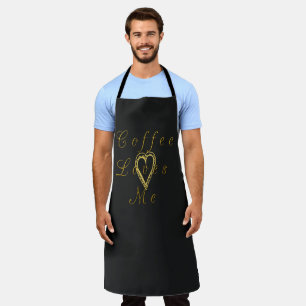 I love Coffee Schürze