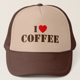 I Love Coffee™ Trucker Hat Truckerkappe